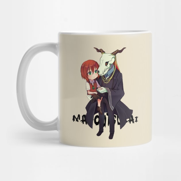 Mahoutsukai no Yome - The Ancient Magus Bride Hatori Chise & Elias Ainsworth Anime Chibi Fanart by Anime Access